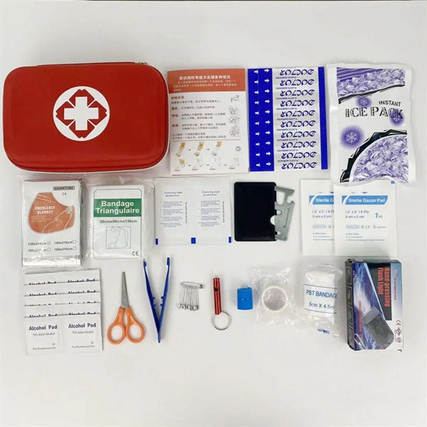 18 in 1 First Aid Emergence Survival Kit