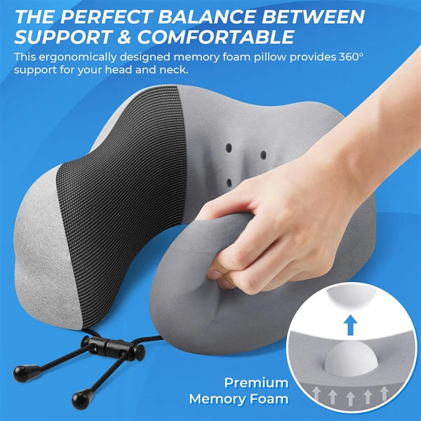Travel Pillows with Eye Mask for Sleeping Airplane