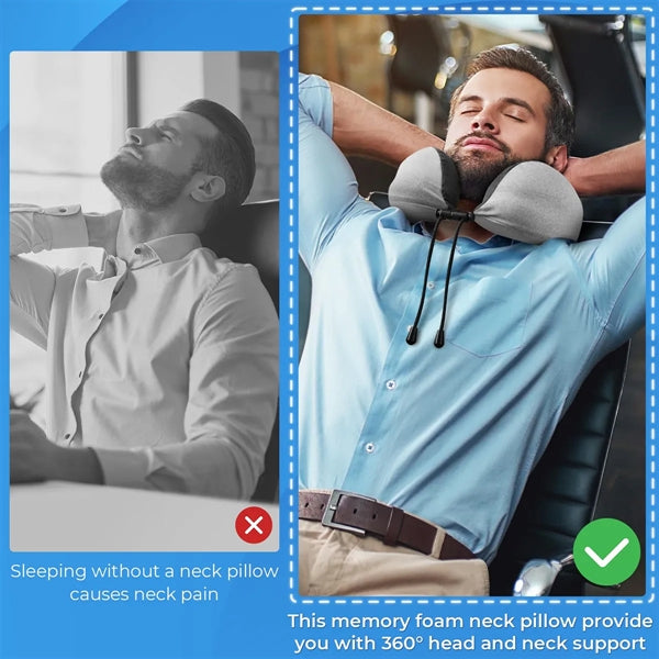 Travel Pillows with Eye Mask for Sleeping Airplane