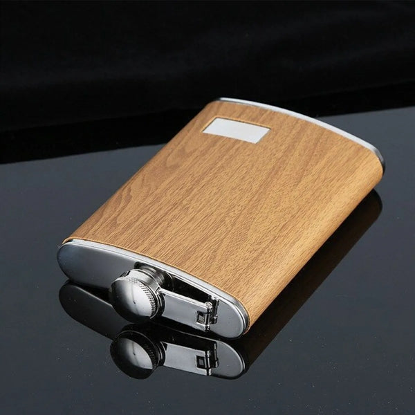 Portable Stainless Steel Flask Knife And Fork Gift Box