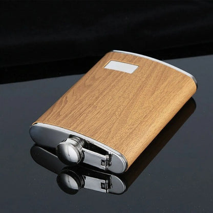 Portable Stainless Steel Flask Knife And Fork Gift Box