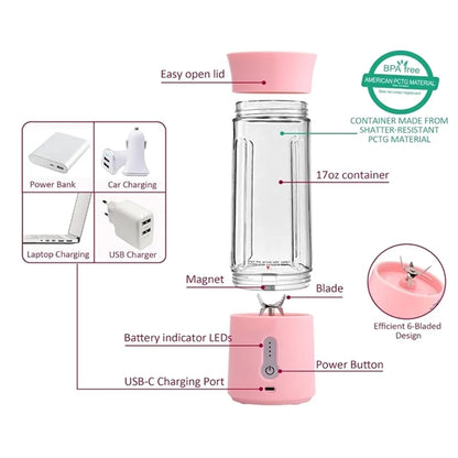 Portable Blender for Shakes and Smoothies