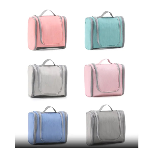 Pu Leather Hanging Travel Toiletry Bag All-Over Printing