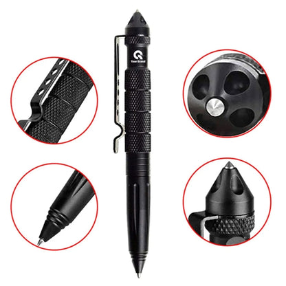 5 Pack Multifunctional Tungsten Steel Military Tactical Pen