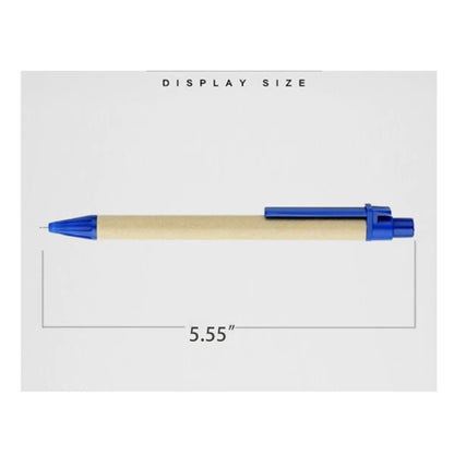 10 Pack Kraft Paper Ballpoint Pens
