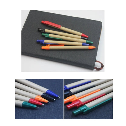 10 Pack Kraft Paper Ballpoint Pens