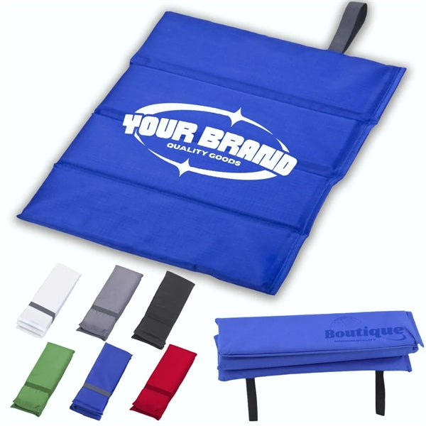 Thick and Soft Foldable Stadium Cushion W/ Handle
