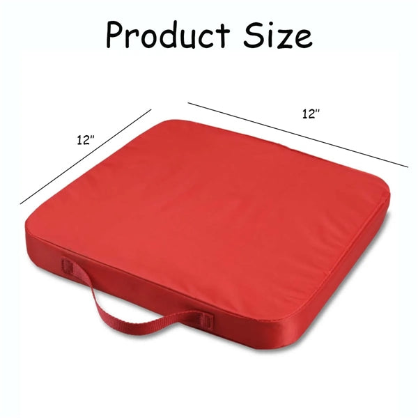 Full Bleed Custom Memory Foam Stadium Seat W/ Handle