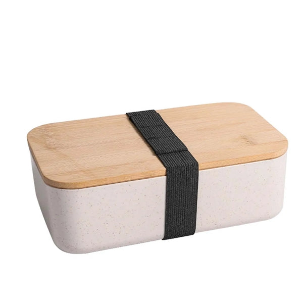 Custom Wood Bento Lunch Box Set (W/ Fork, Spoon Knife)