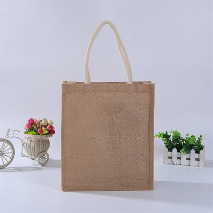 Handbag Gift Burlap Tote Bags