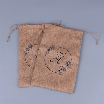 Handbag Gift Burlap Tote Bags