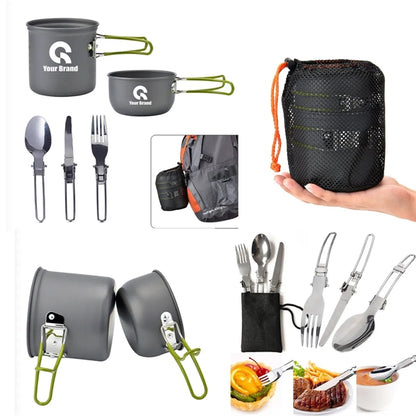 Portable Safety Multi-Purpose Outdoor Camping Pot Set