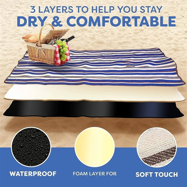 Foldable Picnic Blankets for Outdoor Beach