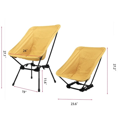 Portable Comfortable Adjustable Height Folding Camping Chair