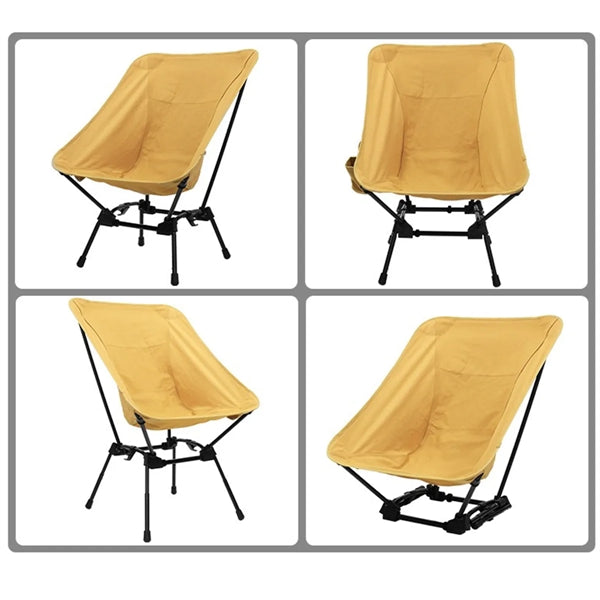 Portable Comfortable Adjustable Height Folding Camping Chair