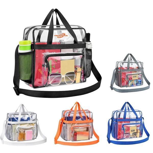 Clear Transparent Tote Bag Handbag