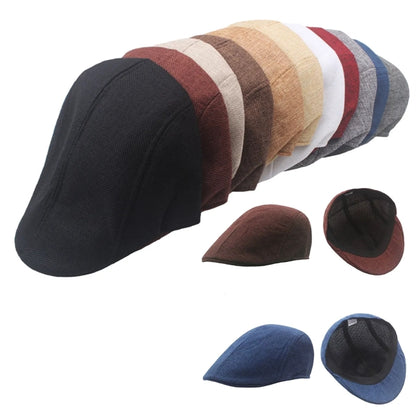 5 Pack Flax Vintage Cotton Linen Beret