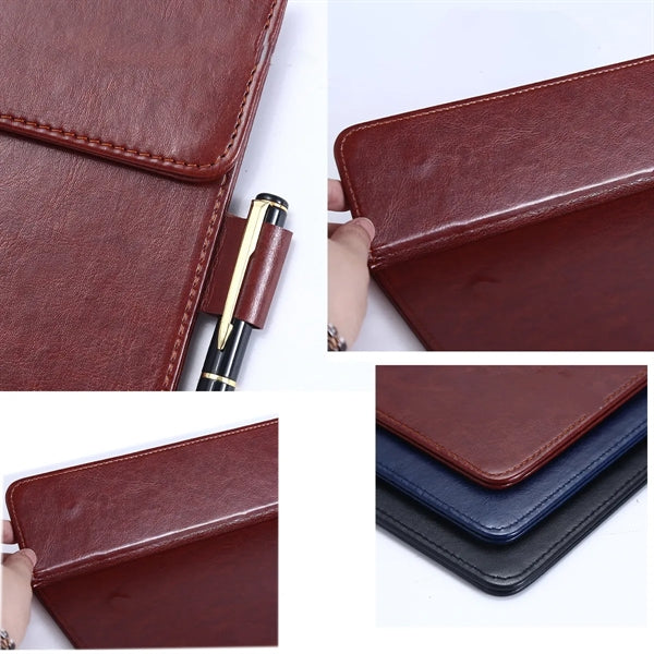 2 Pack Leather Magnetic Buckle Writing Pad All-Over Printing