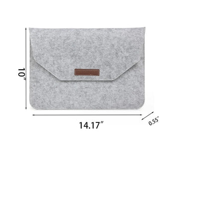 High Quality Felt And Multifunctional Laptop Carry Case