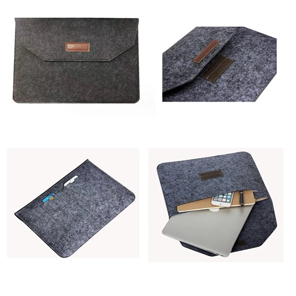 High Quality Felt And Multifunctional Laptop Carry Case