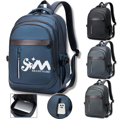 Custom Simple Anti Theft Business Durable Travel Backpack