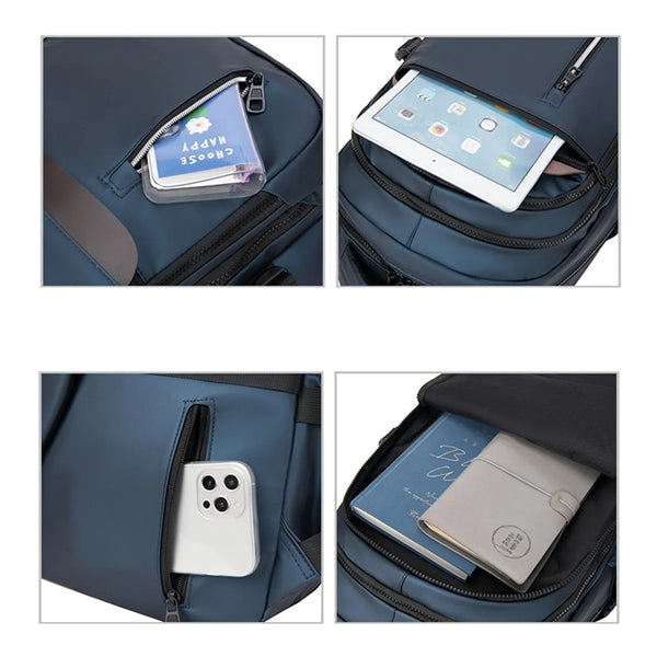 Custom Simple Anti Theft Business Durable Travel Backpack