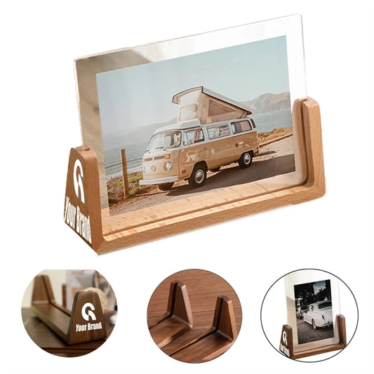 5 Pack U Shape Transparent  Beech Creative Photo Frame
