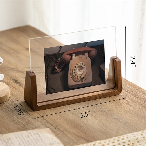 5 Pack U Shape Transparent  Beech Creative Photo Frame