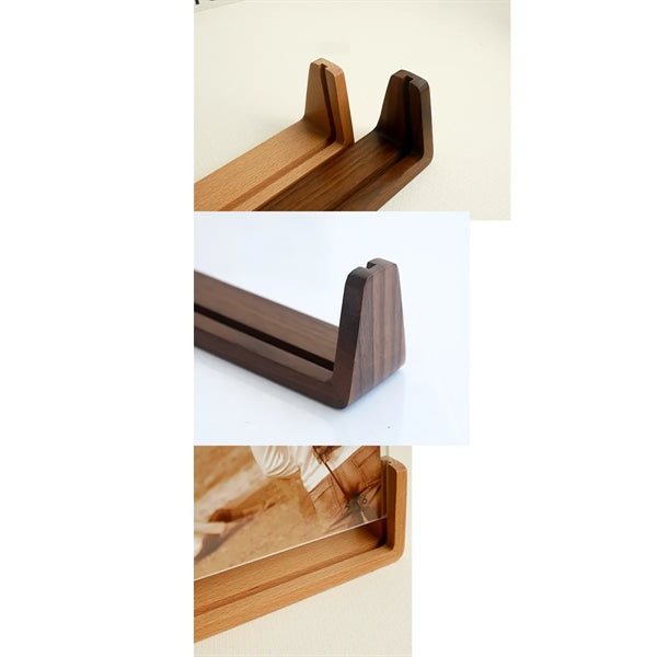 5 Pack U Shape Transparent  Beech Creative Photo Frame