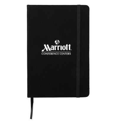 Suede Fabric Hardbound Journal Notebook
