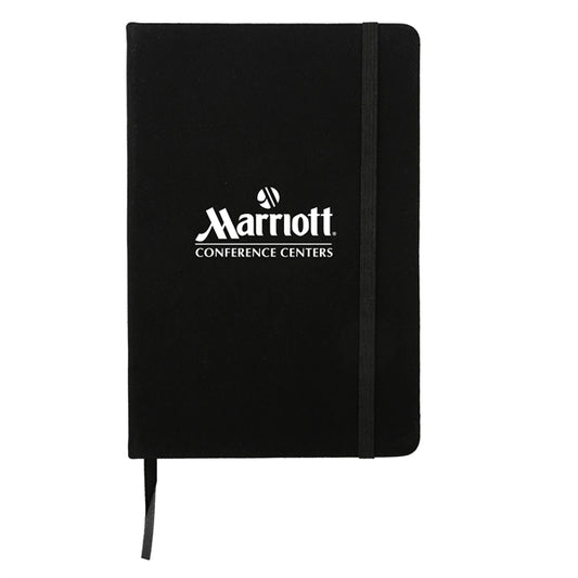 Suede Fabric Hardbound Journal Notebook