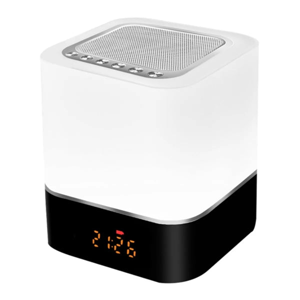 Alarm Clock Bluetooth Speaker Night Light
