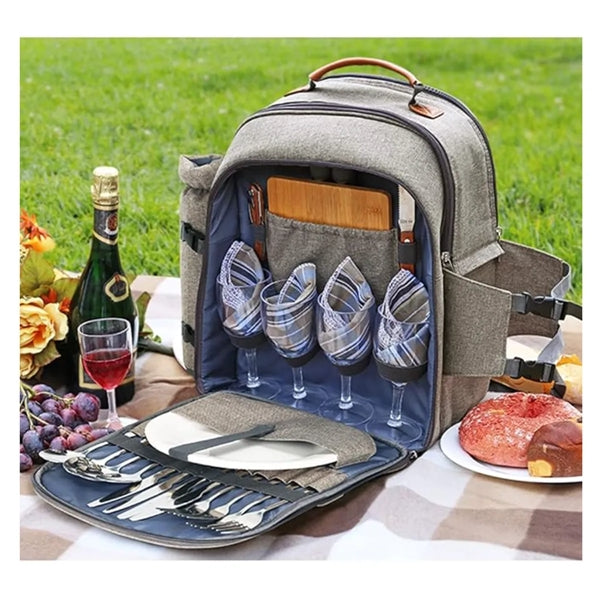 Leakproof Insulated Cooler Picnic Backpack All-Over Printing