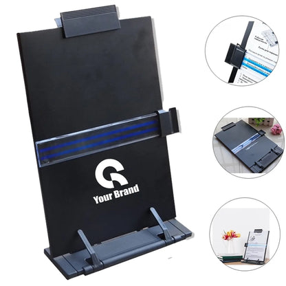 Adjustable Bookshelf File Rack Recipe Tablet Music Stand