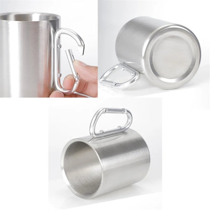 Carabiner Stainless Steel Travel Mug