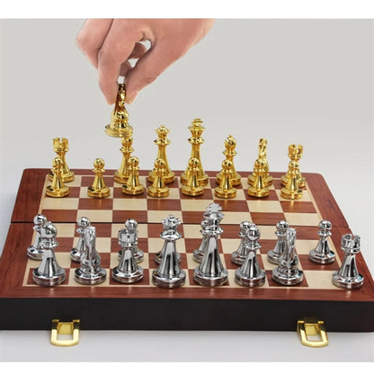 Metal Chess Set
