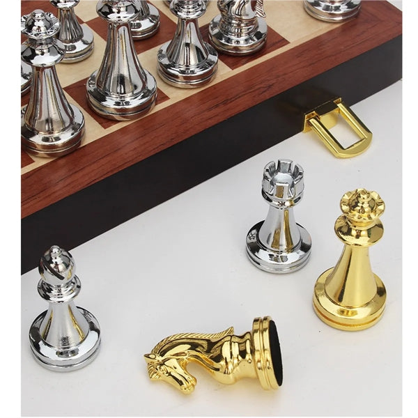 Metal Chess Set