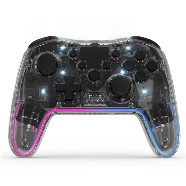 Wireless Game Controller Transparent Gamepad