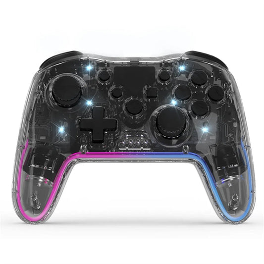 Wireless Game Controller Transparent Gamepad