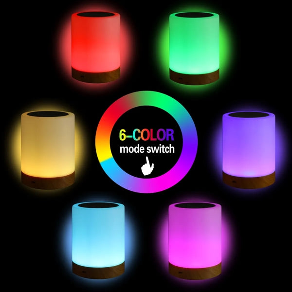 Night Light Touch Lamp for Bedrooms Living Room