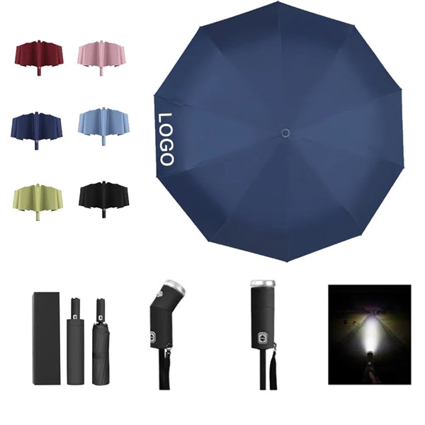 42 " LED Automatic Folding Umbrella