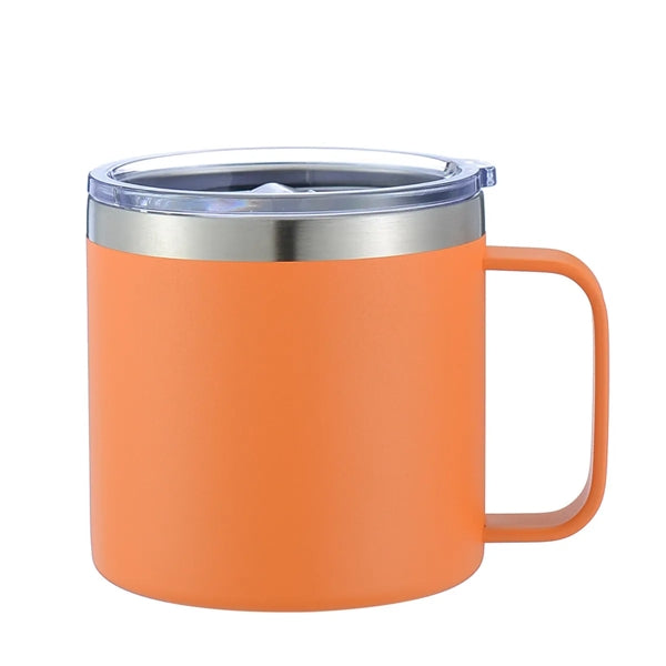 14oz Stainless Steel Tumbler with Handle