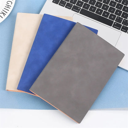 A5 Sheepskin Business Hardcover Pu Leather Journal Notebook
