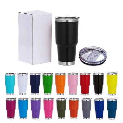 30oz Stainless Steel Travel Mug with Lid