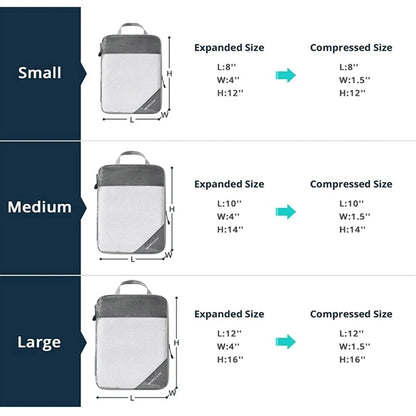 3-Piece Compression Packing Cube
