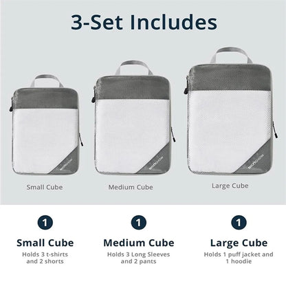 3-Piece Compression Packing Cube