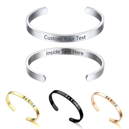 Stainless Steel Cuff Bracelet