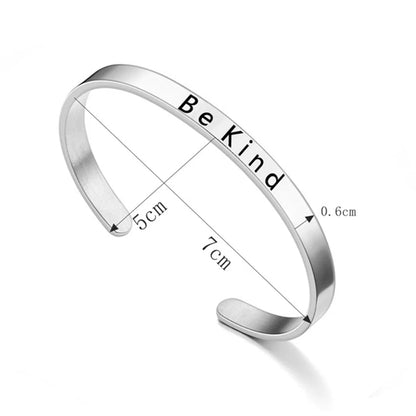 Stainless Steel Cuff Bracelet