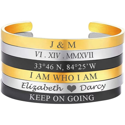 Stainless Steel Cuff Bracelet