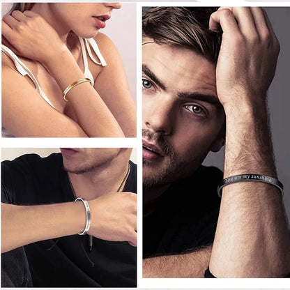 Stainless Steel Cuff Bracelet